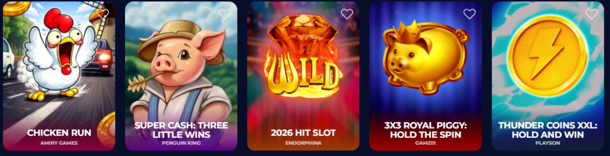 Nine Casino giochi